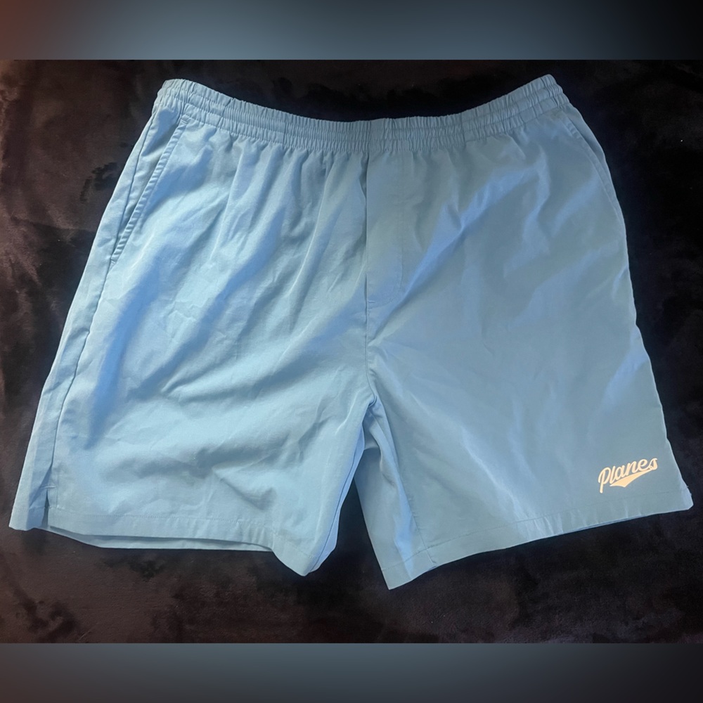 Men's Paper Planes Blue Swim Shorts
